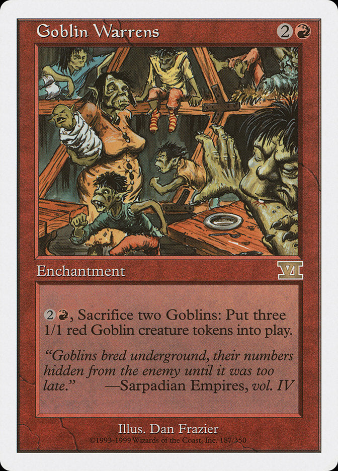 Goblin Warrens [Classic Sixth Edition] | Grognard Games