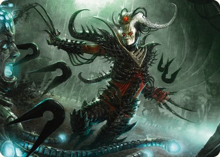 Vraan, Executioner Thane Art Card [Phyrexia: All Will Be One Art Series] | Grognard Games