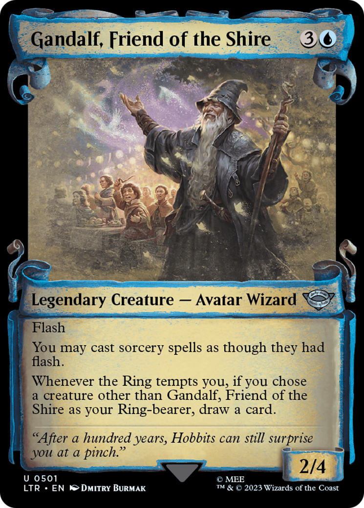 Gandalf, Friend of the Shire [The Lord of the Rings: Tales of Middle-Earth Showcase Scrolls] | Grognard Games