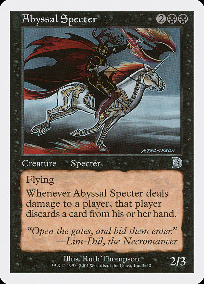 Abyssal Specter [Deckmasters] | Grognard Games