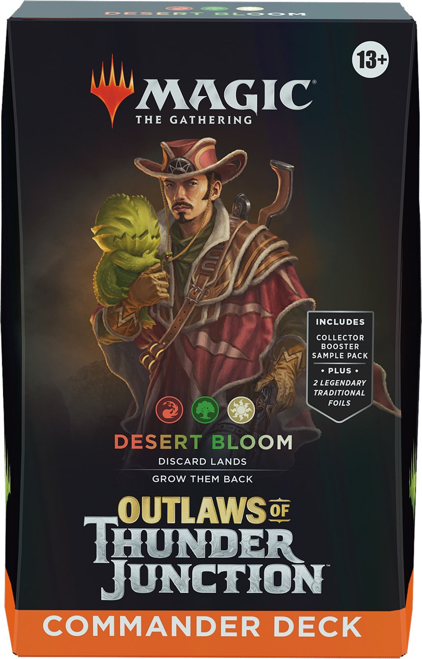 Outlaws of Thunder Junction - Commander Deck (Desert Bloom) | Grognard Games