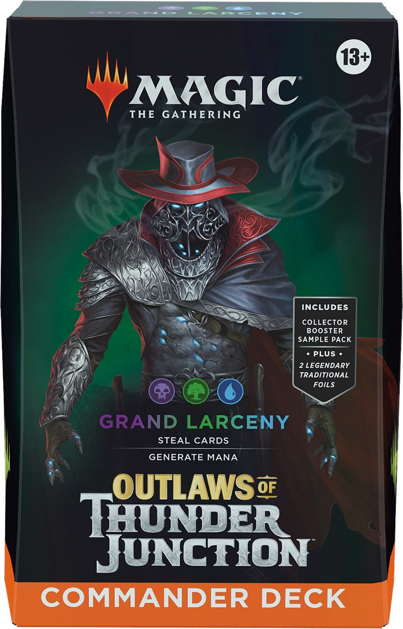 Outlaws of Thunder Junction - Commander Deck (Grand Larceny) | Grognard Games