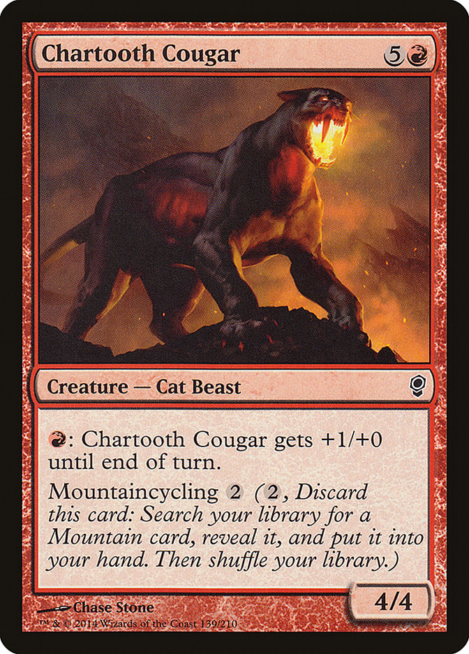 Chartooth Cougar [Conspiracy] | Grognard Games