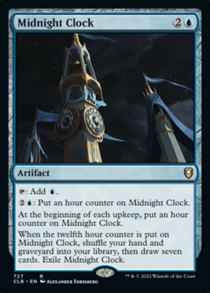 Midnight Clock [Commander Legends: Battle for Baldur's Gate] | Grognard Games