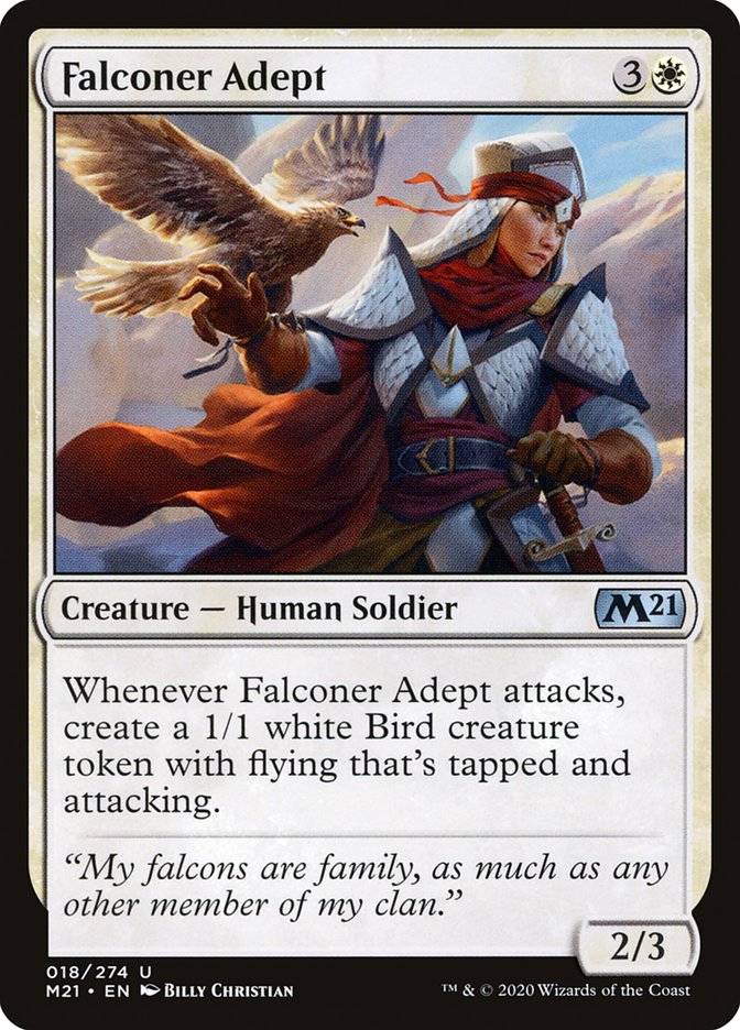 Falconer Adept [Core Set 2021] | Grognard Games