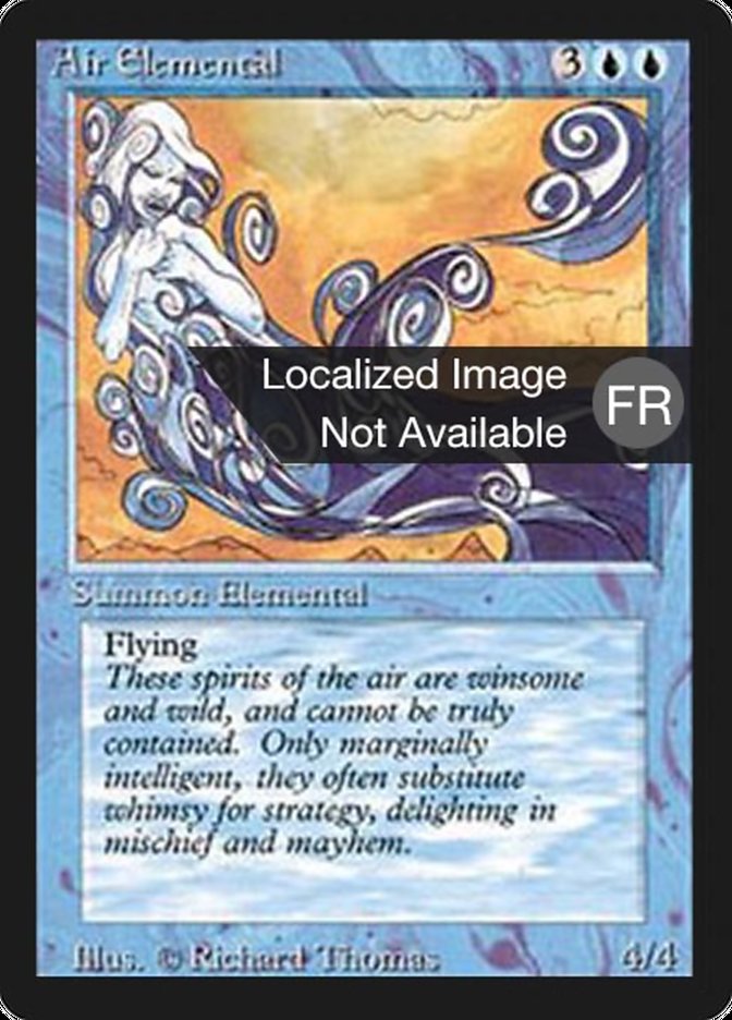 Air Elemental [Foreign Black Border] | Grognard Games