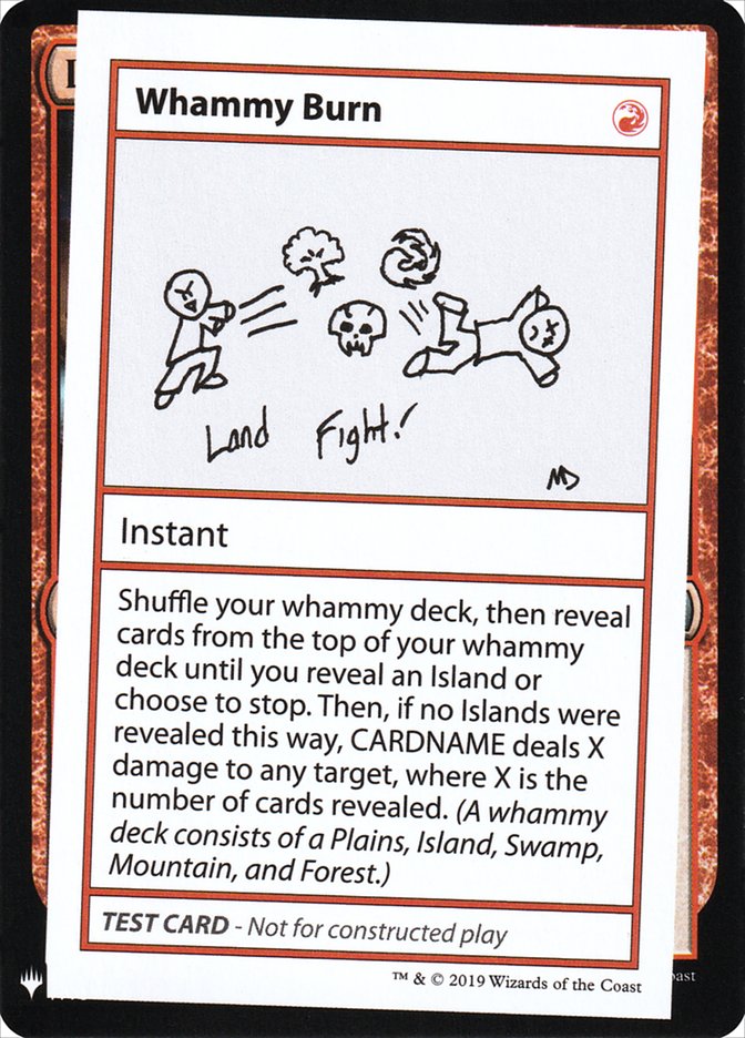 Whammy Burn [Mystery Booster Playtest Cards] | Grognard Games