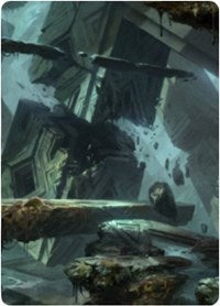 Swamp 3 Art Card [Zendikar Rising Art Series] | Grognard Games