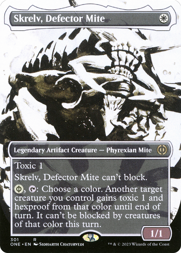 Skrelv, Defector Mite (Borderless Ichor) [Phyrexia: All Will Be One] | Grognard Games