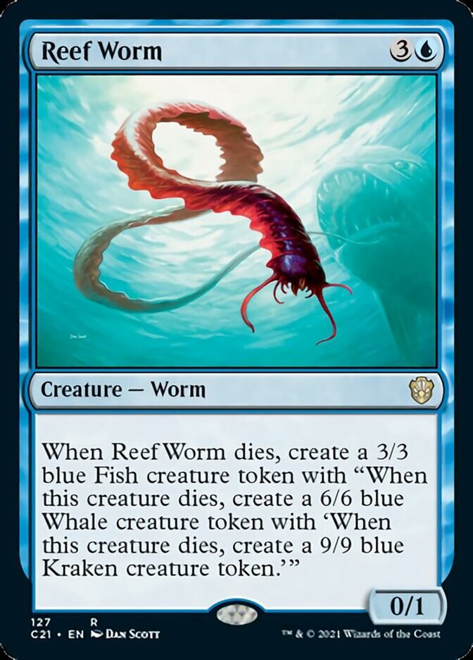Reef Worm [Commander 2021] | Grognard Games