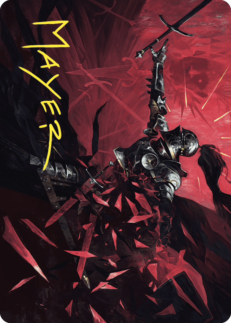Shatter the Oath Art Card (Gold-Stamped Signature) [Wilds of Eldraine Art Series] | Grognard Games