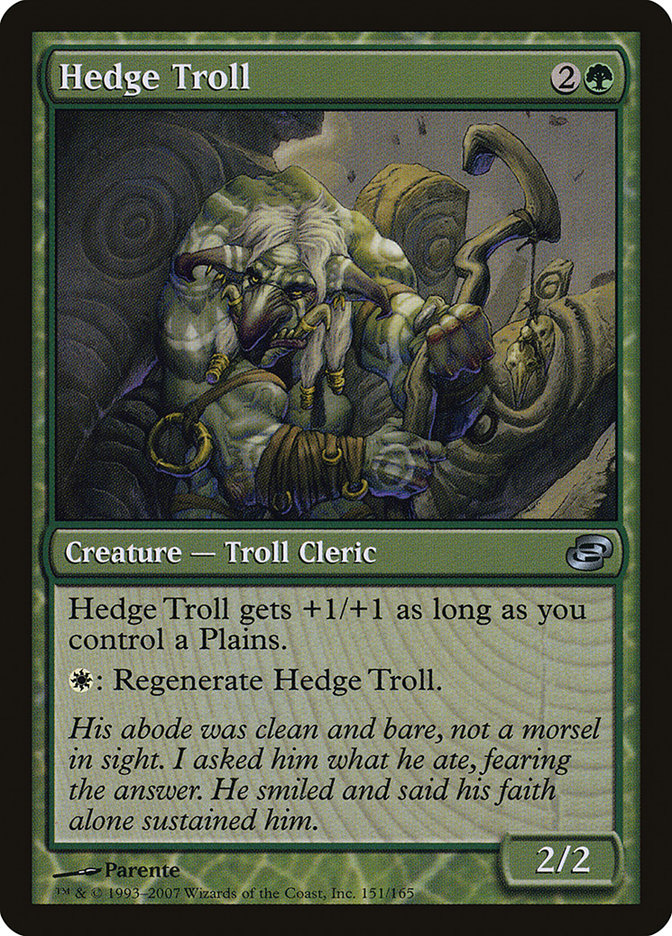 Hedge Troll [Planar Chaos] | Grognard Games