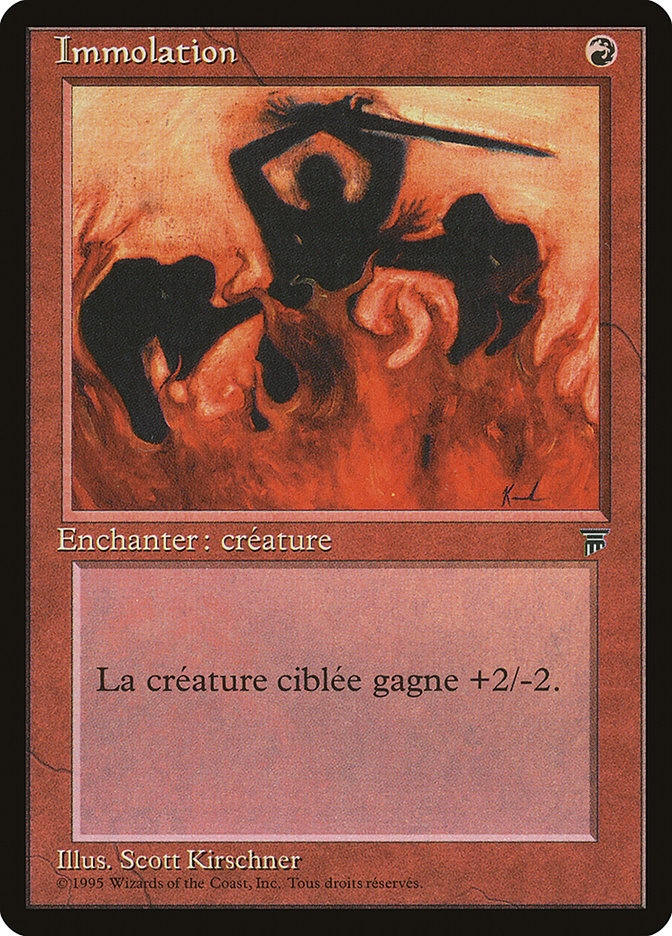 Immolation (French) [Renaissance] | Grognard Games