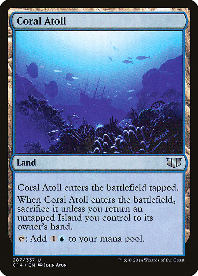 Coral Atoll [Commander 2014] | Grognard Games