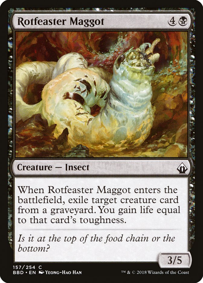 Rotfeaster Maggot [Battlebond] | Grognard Games