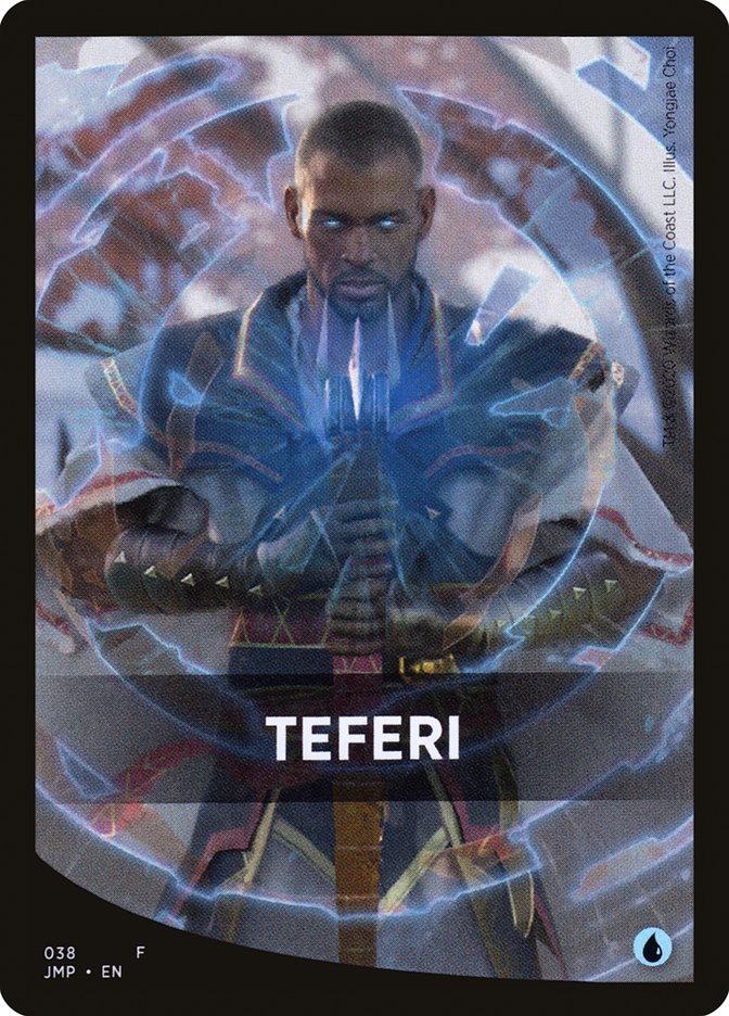 Teferi Theme Card [Jumpstart Front Cards] | Grognard Games