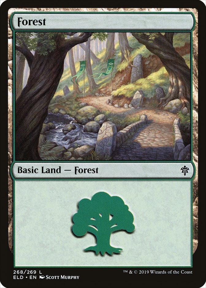 Forest (268) [Throne of Eldraine] | Grognard Games