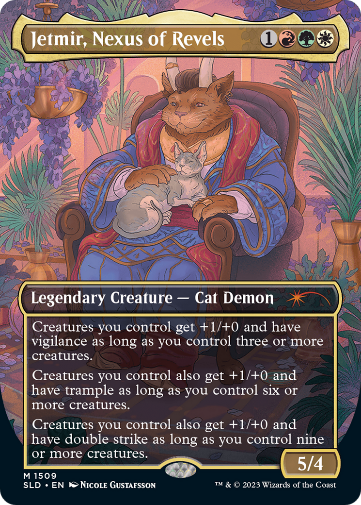 Jetmir, Nexus of Revels // Jetmir, Nexus of Revels [Secret Lair Commander Deck: Raining Cats and Dogs] | Grognard Games