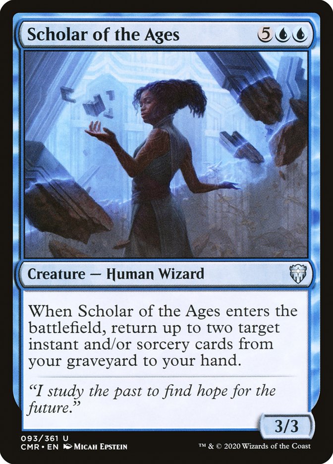 Scholar of the Ages [Commander Legends] | Grognard Games