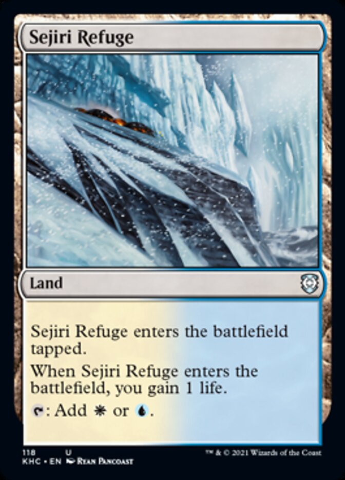 Sejiri Refuge [Kaldheim Commander] | Grognard Games