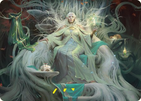 Galadriel, Gift-Giver Art Card [The Lord of the Rings: Tales of Middle-earth Art Series] | Grognard Games