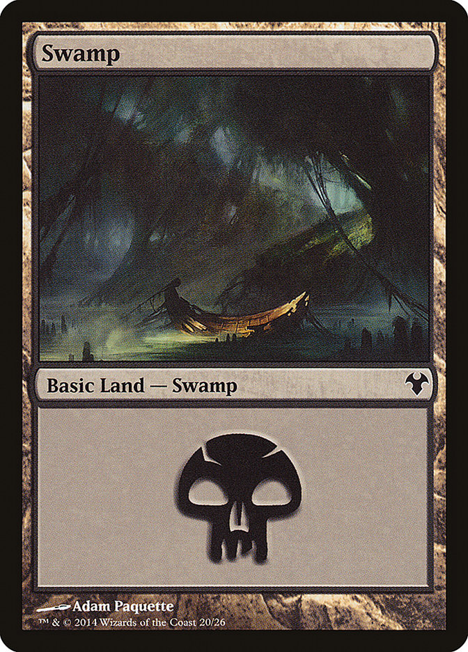 Swamp (20) [Modern Event Deck 2014] | Grognard Games