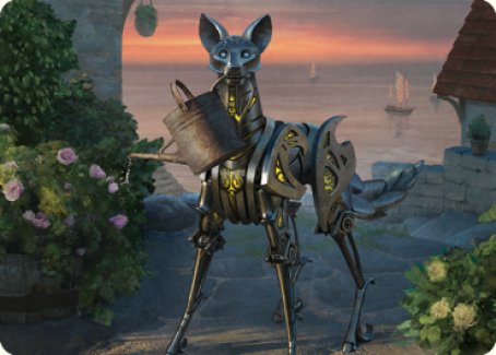 Clockwork Fox Art Card [Commander Legends: Battle for Baldur's Gate Art Series] | Grognard Games