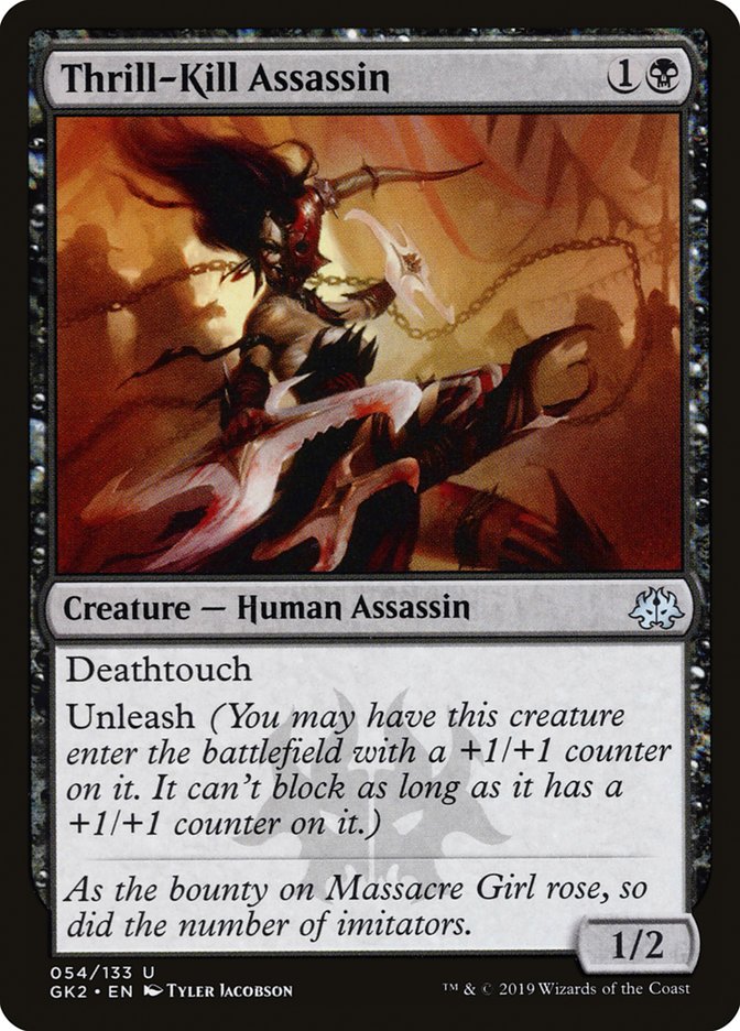 Thrill-Kill Assassin [Ravnica Allegiance Guild Kit] | Grognard Games