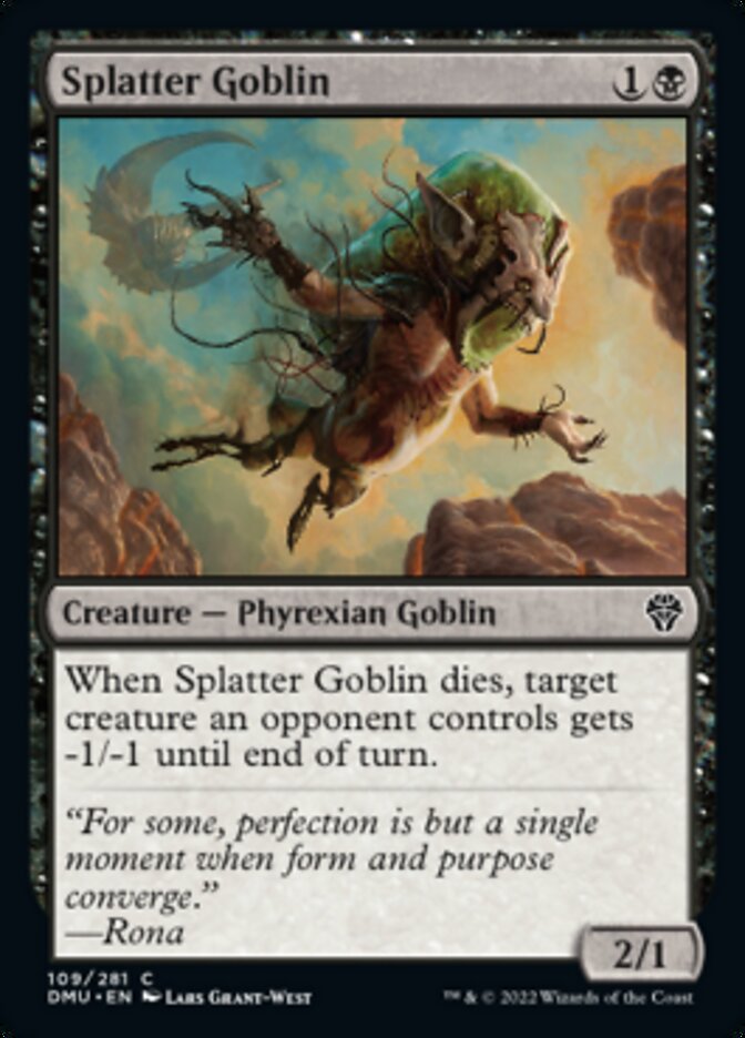 Splatter Goblin [Dominaria United] | Grognard Games