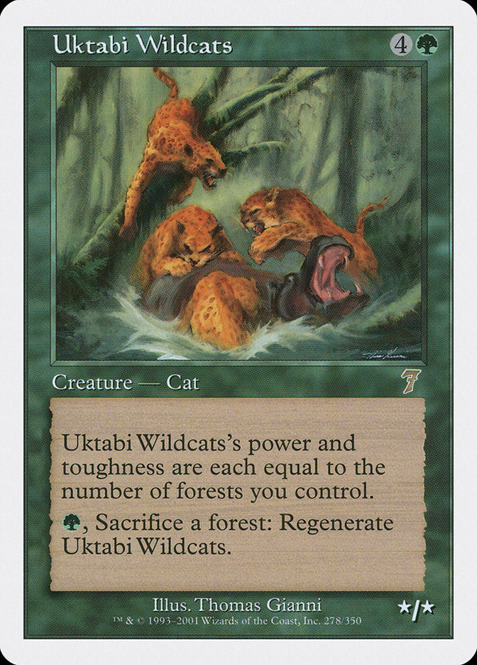 Uktabi Wildcats [Seventh Edition] | Grognard Games