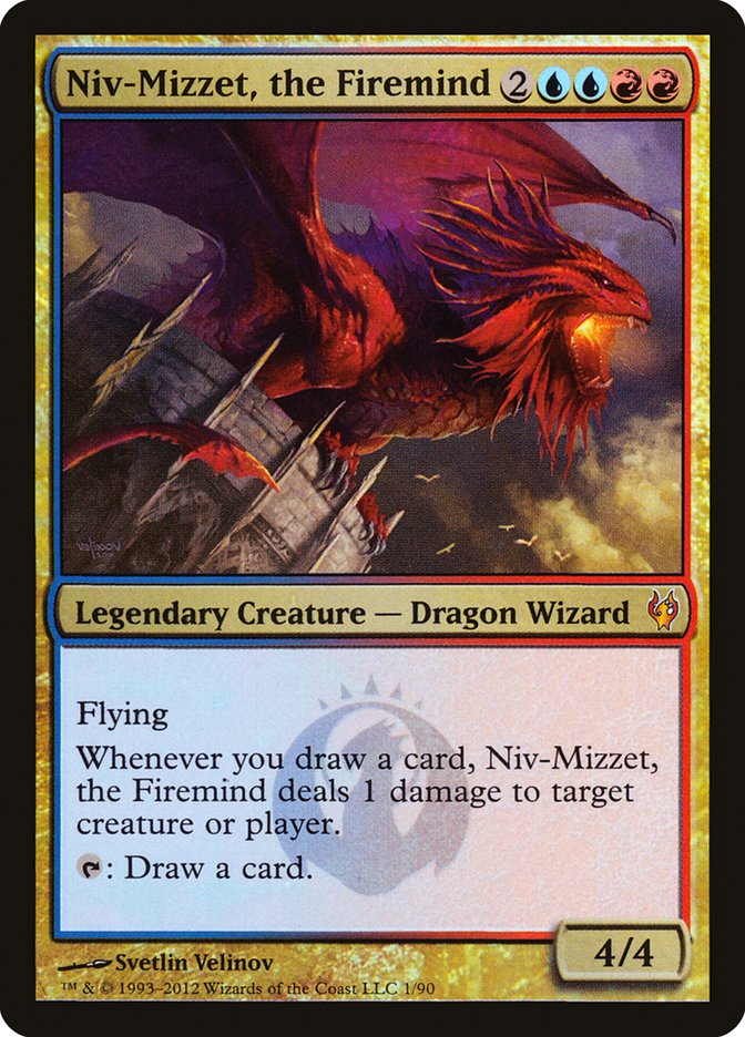 Niv-Mizzet, the Firemind [Duel Decks: Izzet vs. Golgari] | Grognard Games