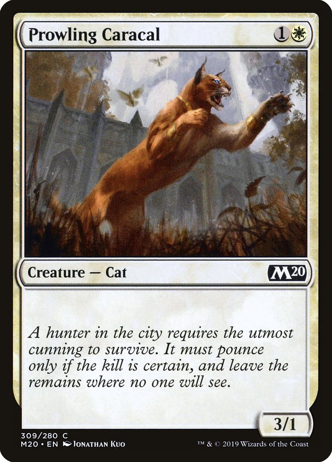 Prowling Caracal [Core Set 2020] | Grognard Games