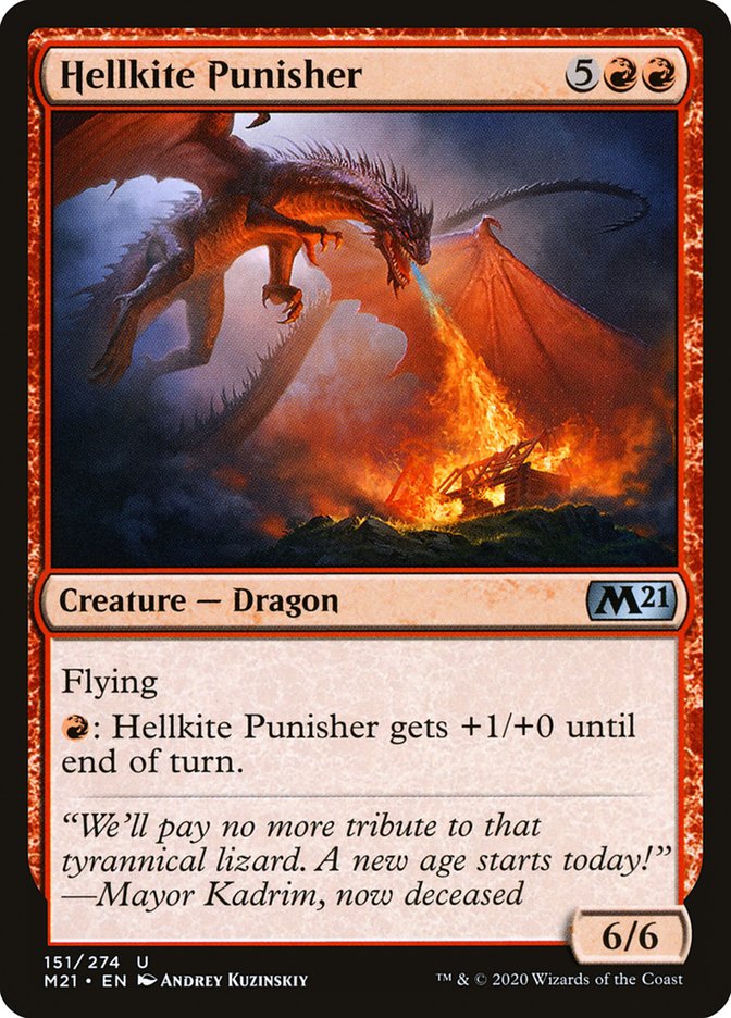 Hellkite Punisher [Core Set 2021] | Grognard Games