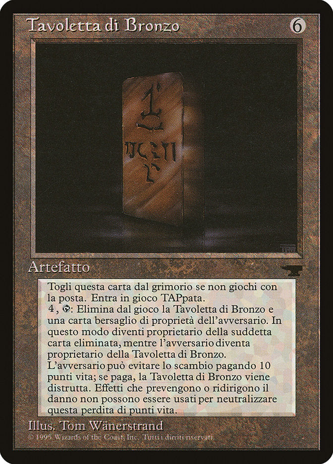 Bronze Tablet (Italian) - "Tavoletta di Bronzo" [Rinascimento] | Grognard Games