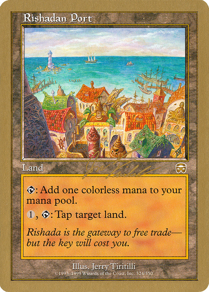 Rishadan Port (Jon Finkel) [World Championship Decks 2000] | Grognard Games