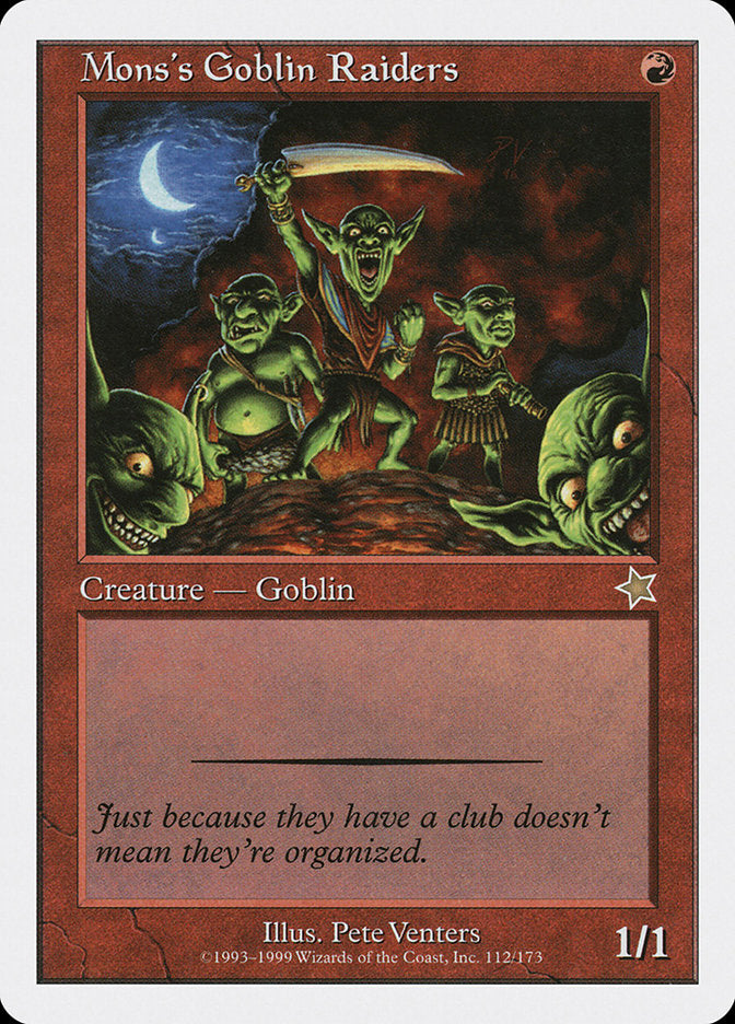 Mons's Goblin Raiders [Starter 1999] | Grognard Games
