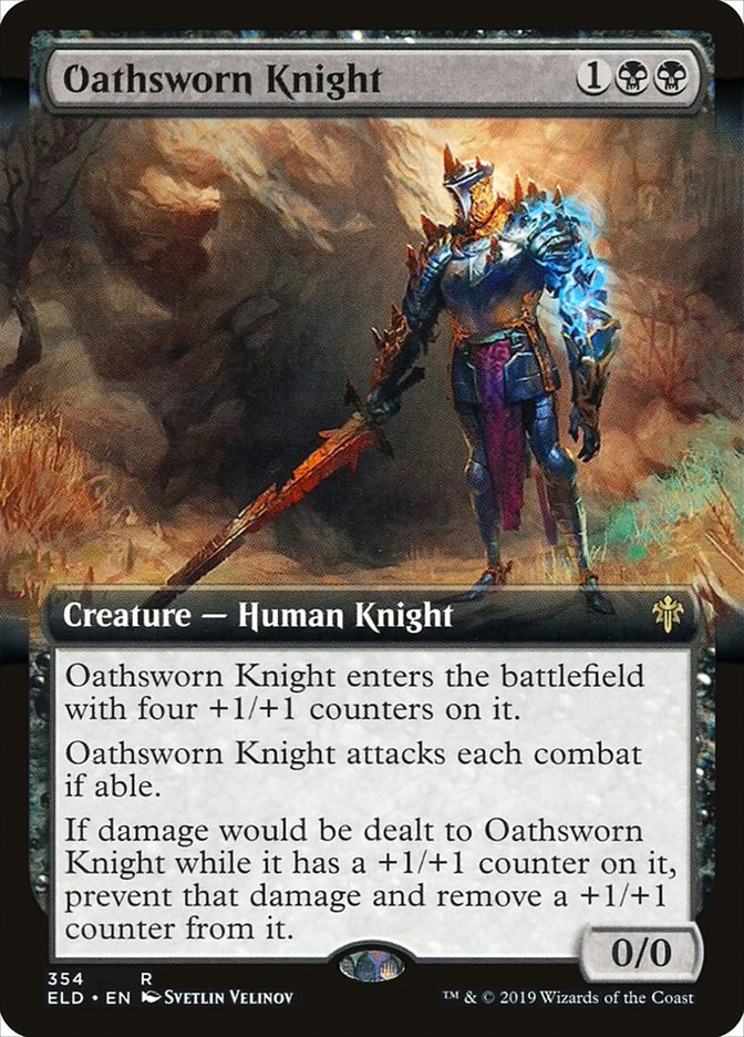 Oathsworn Knight (Extended) [Throne of Eldraine] | Grognard Games