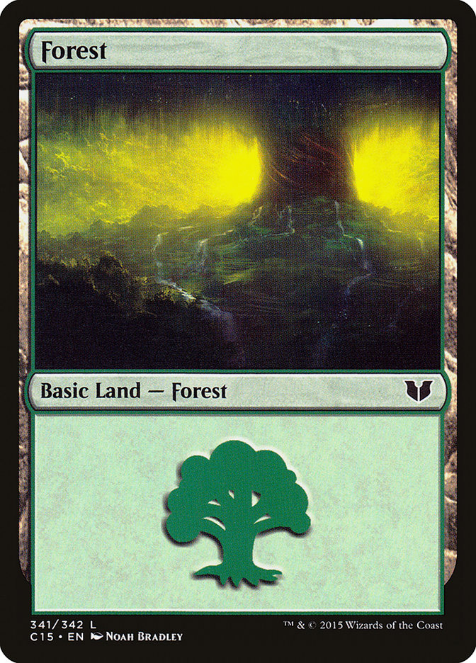 Forest (341) [Commander 2015] | Grognard Games