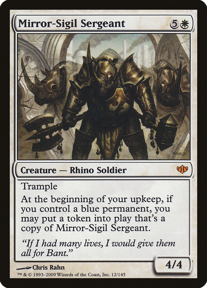 Mirror-Sigil Sergeant [Conflux] | Grognard Games