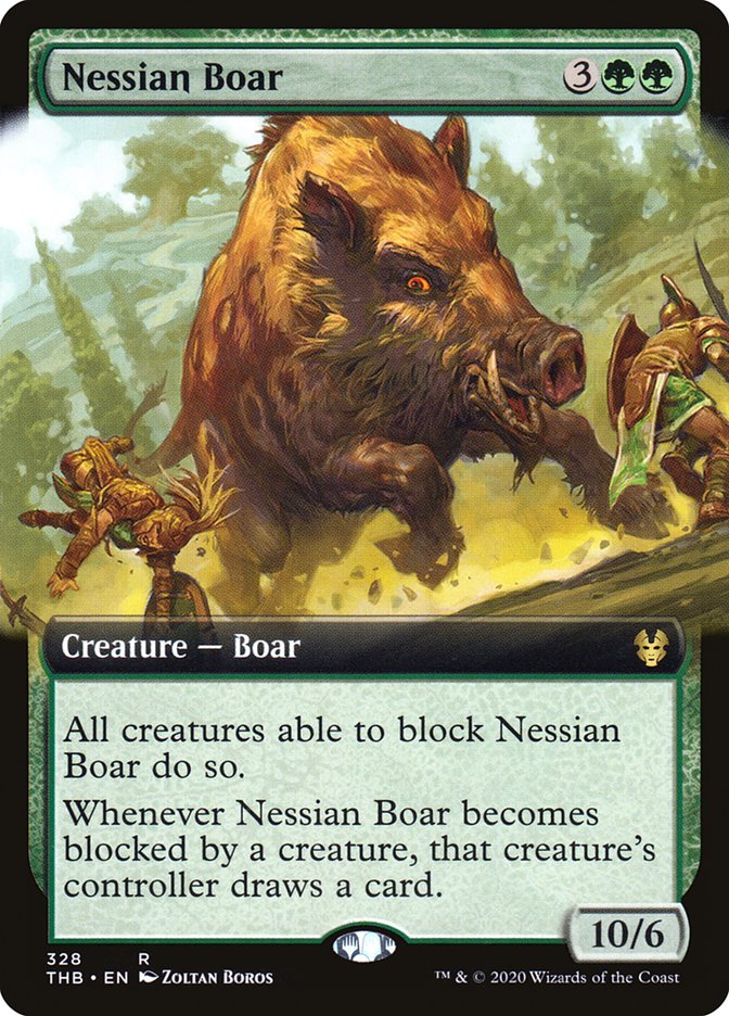 Nessian Boar (Extended) [Theros Beyond Death] | Grognard Games