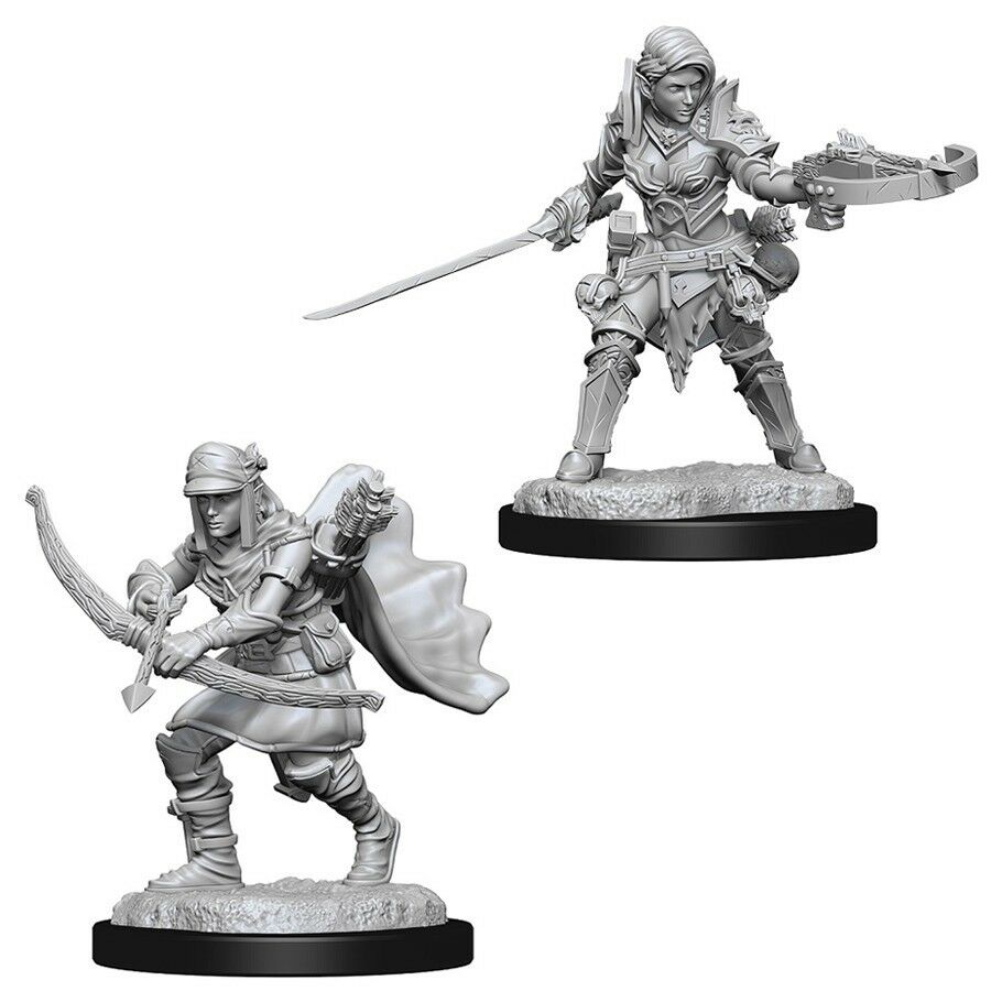 WizKids 735459 Female Half-Elf Ranger | Grognard Games