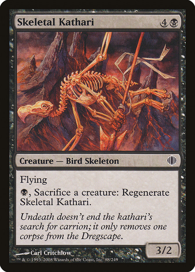 Skeletal Kathari [Shards of Alara] | Grognard Games