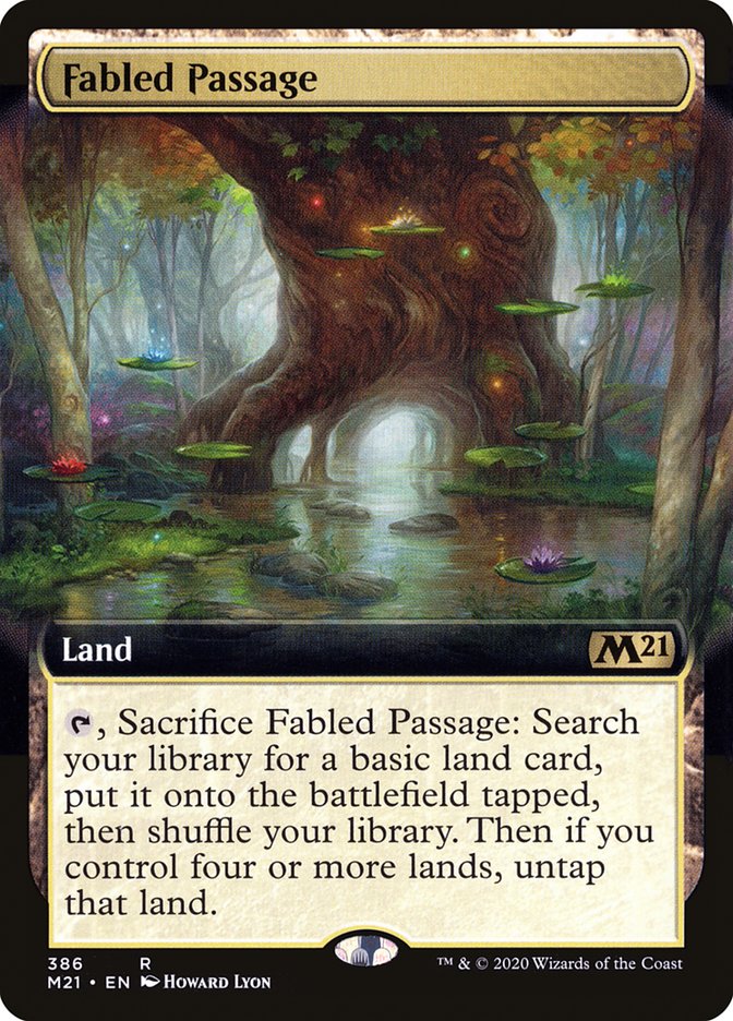 Fabled Passage (Extended) [Core Set 2021] | Grognard Games