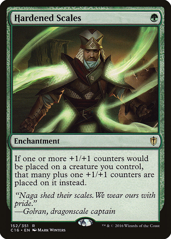 Hardened Scales [Commander 2016] | Grognard Games