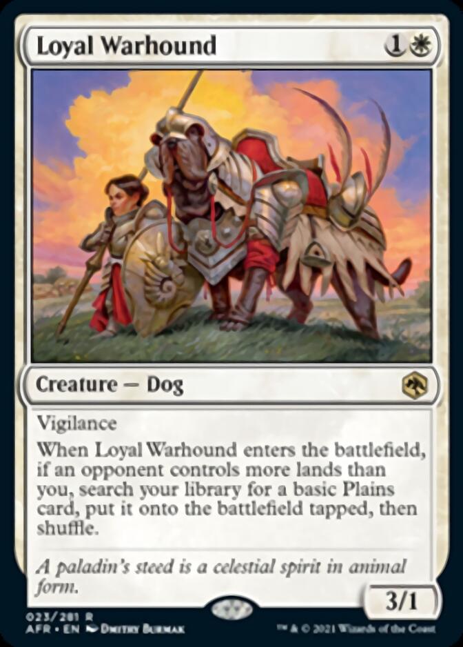 Loyal Warhound [Dungeons & Dragons: Adventures in the Forgotten Realms] | Grognard Games