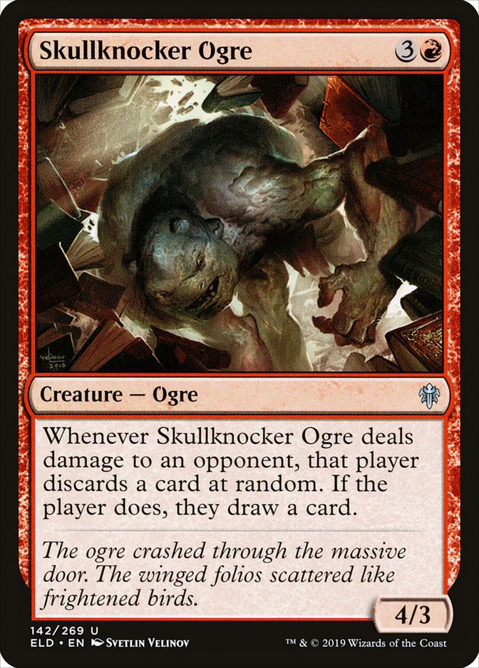 Skullknocker Ogre [Throne of Eldraine] | Grognard Games