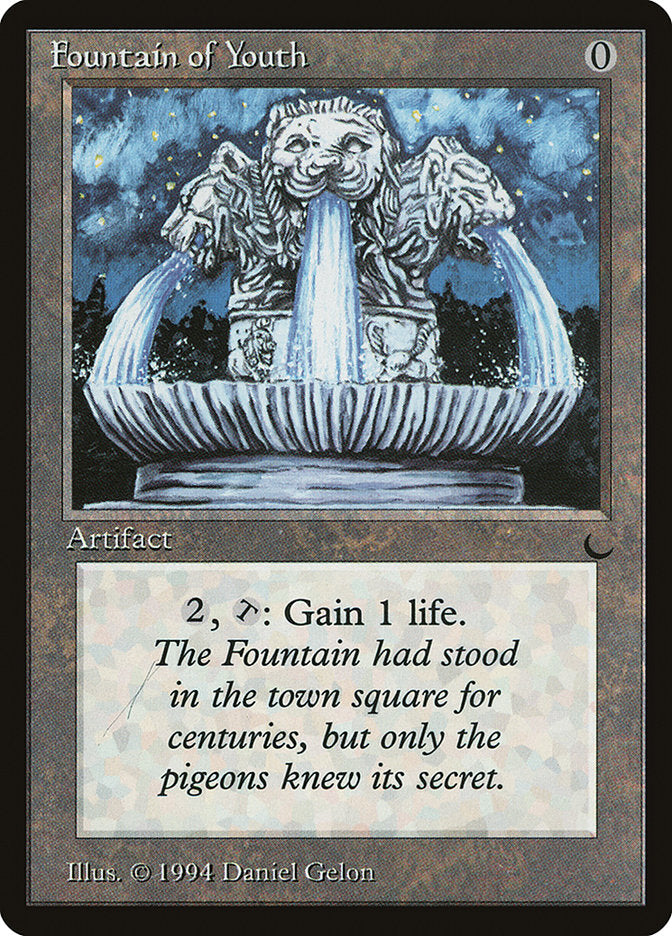 Fountain of Youth (Misprinted) [The Dark] | Grognard Games