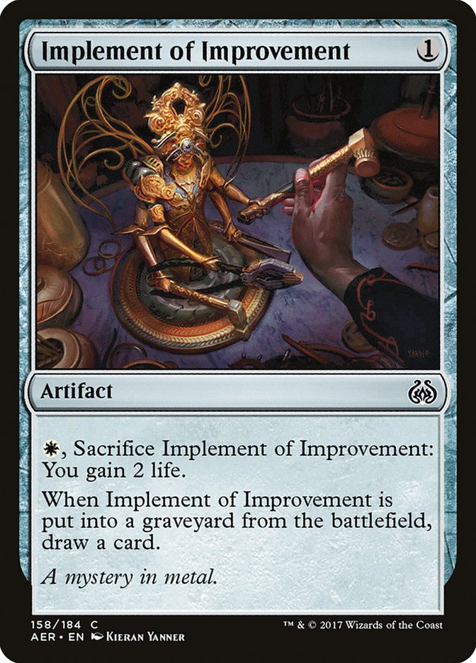 Implement of Improvement [Aether Revolt] | Grognard Games