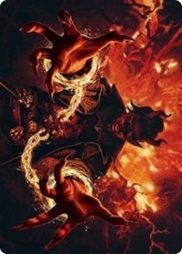 Tibalt's Trickery Art Card [Kaldheim: Art Series] | Grognard Games
