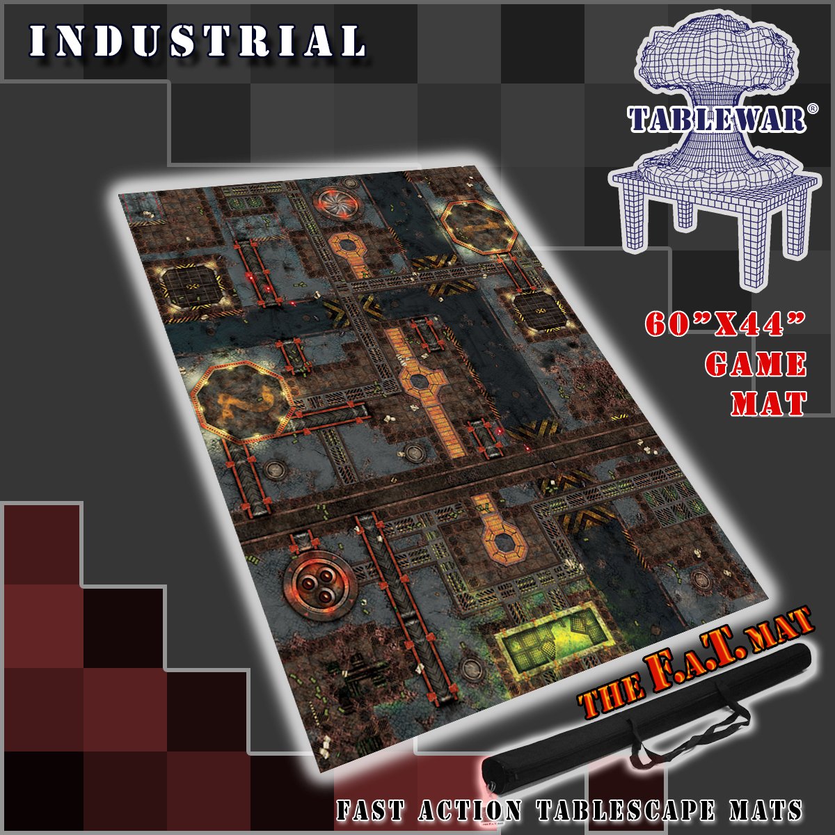 FAT MAT Industrial 60" x 44" | Grognard Games